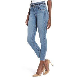 NEW Hudson Holly High Waist Ankle Skinny Medium Wash Jeans Size 31